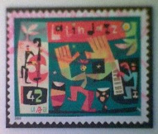 United States, Scott #4349, Used(o), 2008, Latin Jazz, 42¢, Multicolored - Used Stamps