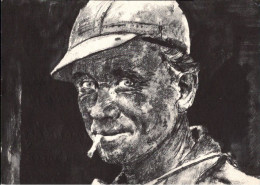 ! Ansichtskarte Beruf Bergmann Serie Das Ruhrgebiet, Coal Miner, Mineur - Mijnen