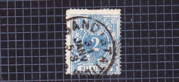 1869 Nr 27 Gestempeld (zonder Gom).Liggende Leeuw.T:15. - 1869-1888 Lying Lion