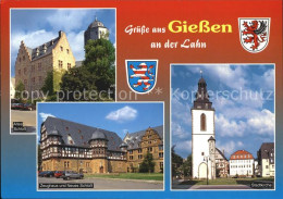72454806 Giessen Lahn Altes Schloss Zeughaus Neues Schloss Stadtkirche Giessen - Giessen