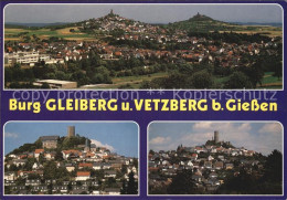 72454804 Giessen Lahn Panorama Burg Gleiberg Und Vetzberg Giessen - Giessen