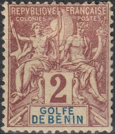 BENIN Poste 21 * MH Type Groupe 1893 [ColCla] - Ungebraucht