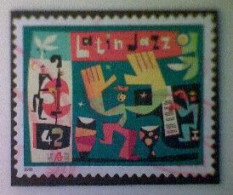 United States, Scott #4349, Used(o), 2008, Latin Jazz, 42¢, Multicolored - Gebruikt