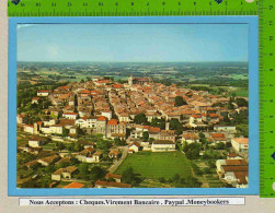 Lot 4  Cartes MONFLANQUIN   Vue Generale Aerienne - Monflanquin