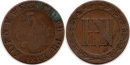 MA 31255 / Westphalie 5 Centimes 1812 C B+ - Monedas Pequeñas & Otras Subdivisiones
