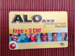 1Prepaidcard  Alo  Used 2 Scans Rare ! - Switzerland