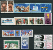 DDR 1988 Nine Complete Issues  MNH / ** - Unused Stamps