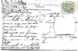 Portugal & Marcofilia, Crianças, Ha Na Minha Aza Proctetor Thesouro...Odemira A Pinheiro Da Bem Posta, Estarreja 1908 (1 - Briefe U. Dokumente