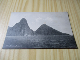 CPA Sainte-Lucie - Les Pitons. - St. Lucia