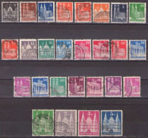 Germany 1948  All. Besetzung Bizone MiNr. 73-100 - USED - Usados