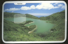 Portugal Azores Entier Postal Lac Vulcanique Du Fogo Île S. Miguel 2004 Açores Postal Stationery Vulcanic Lagoon - Volcanes