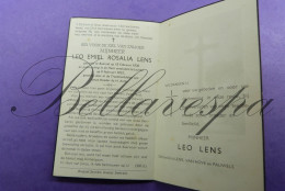 Leo LENS Beerzel 1930 -1952 - Obituary Notices