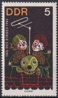 1964 DDR, ** Mi:DD 1025, Yt:DD 728, Flax, Krümel Und Struppi, Bilder Von Fernsehfunk, Tag Des Kindes - Comics