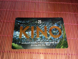 Card Kino 25 Euro Not Phonecard No Vallue Only For Collectors Used 2 Photos Rare ! - Origine Sconosciuta