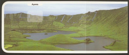 Portugal 2004 Entier Postal Açores Ile Do Corvo Volcanique Vaches Azores Stationery Corvo Island Volcan Volcanic Cows - Volcans