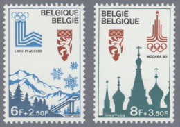 1978 Nr 1913-14** POSTFRIS.OLYMPISCHE SPELEN MOSKOU,LAKE PLACID - Unused Stamps