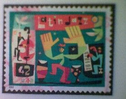 United States, Scott #4349, Used(o), 2008, Latin Jazz, 42¢, Multicolored - Oblitérés