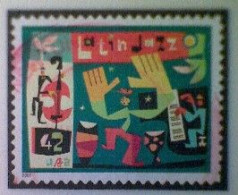 United States, Scott #4349, Used(o), 2008, Latin Jazz, 42¢, Multicolored - Gebruikt