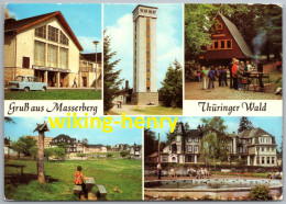 Masserberg - Mehrbildkarte - Mit Erholungsheim Otto Grotewohl - Im Thüringer Wald - Masserberg