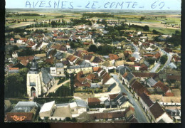 Avesnes Le Comte Vue Generale Aerienne - Avesnes Le Comte