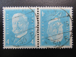 DR-ZD Nr. K9, 1932, Reichspräsidenten, Gestempelt, Mi 50€  *DEL333* - Carnets & Se-tenant