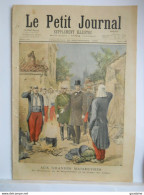 Le Petit Journal N°253 – 22 Septembre 1895 - Grandes Manoeuves Félix Faure - Chaleurs à Paris - Le Petit Journal