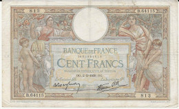 Billet 100 Francs 1939 - Altri & Non Classificati