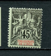 INDE 18 LUXE   NEUF SANS CHARNIERE - Unused Stamps