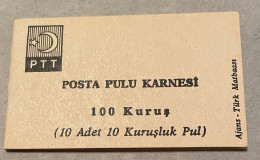 1967 Booklets 10x10 Kuruş Isfila KC7 - Nuevos