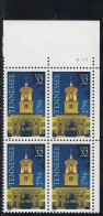 Sc#3070, Tennessee Statehood 200th Anniversary 1996 Issue 32-cent Stamp Plate # Block Of 4 - Plattennummern