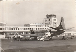 # 06000 NICE / AEROPORT En 1950 Avec AVION AIR FRANCE - Luftfahrt - Flughafen