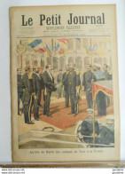 Le Petit Journal N°261 – 17 Novembre 1895 - LE HAVRE Le TSAR NICOLAS II - Plaisirs D'enfants - 1850 - 1899