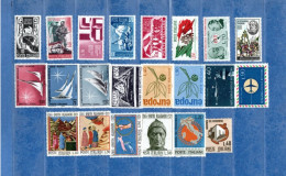 ITALIA** - Anno 1965 - Annata 22 Valori.  MNH. - Años Completos