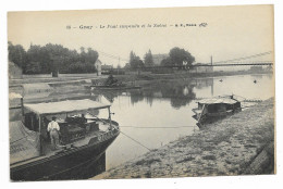 GRAY Pont SAÔNE Péniche Près De Champlitte Lure Saulx Vesoul Lure Luxeuil-Les-Bains Montbozon Héricourt Jussey Marnay .. - Dampierre-sur-Salon