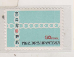 CROATIA.EXILE EUROPA CEPT ,MNH - Croatie