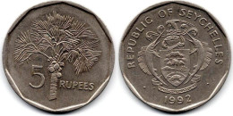 MA 31350 / Seychelles 5 Rupees 1992 SUP - Seychellen