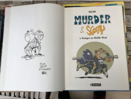 Murder & Scoty 1 Panique Au Middle West EO DEDICACE BE Paquet 01/2002 Rod (BI3) - Dedicados