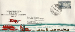 Scott Base - Ross Dependency 1958 First Antarctic Crossing - Cartas & Documentos