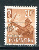 TANGANYIKA- Y&T N°43- Oblitéré - Autres - Afrique