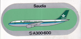 Autocollant Avion -  Sudia  A300-600 - Pegatinas