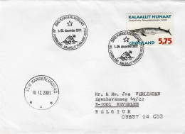 Kangerlussuaq Greenland Christmas Cancel 2001 - Briefe U. Dokumente