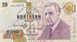 Northern Ireland 20 Pounds, P-202 (1.9.1999) - UNC - RARE - 20 Pounds