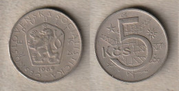 02478) Tschechoslowakei, 5 Kronen 1969 - Czechoslovakia