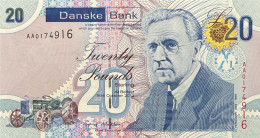 Northern Ireland 20 Pounds, P-213 (16.10.2012) - UNC - AA Serial Number - 20 Pounds