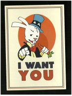 Cartolina Postale Italia - I Want You - Fumetti