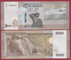 Syrie 5000 Pounds --2021 --NEUF/UNC--(136) - Syrien
