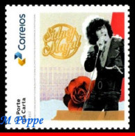 Ref. BR-V2023-51 BRAZIL 2023 - SIDNEY MAGAL, 50 YEARS OF CAREER, SINGER, MUSIC, MNH, FAMOUS PEOPLE 1V - Zangers