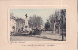 L'ISLE Sur SORGUE - Place Gambetta -Statue Benoit - L'Isle Sur Sorgue