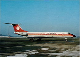 Postkarte AVIOGENEX - Tupolev TU-134 - 1946-....: Era Moderna