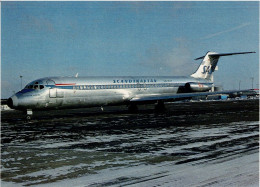 Postkarte SAS Scandinavian Airlines - Douglas DC-9-41 - 1946-....: Era Moderna